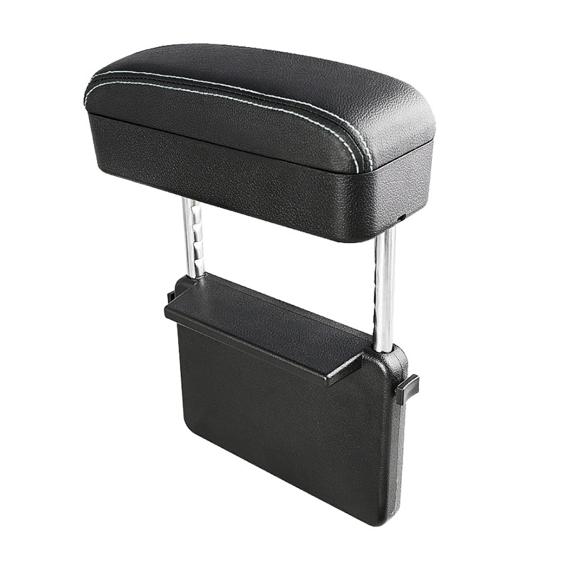 Adjustable Car Armrest Organizer Pad & Elbow Support Extender for Central Console - Universal Fit for Most Vehicles