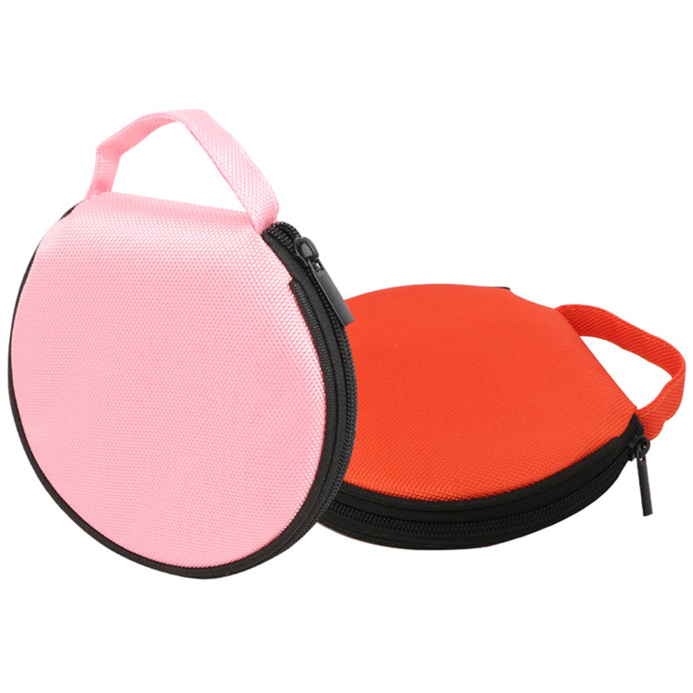 Portable CD/DVD Case Holder – 20 Disc Capacity Oxford Fabric Storage Wallet for Car, Home & Travel