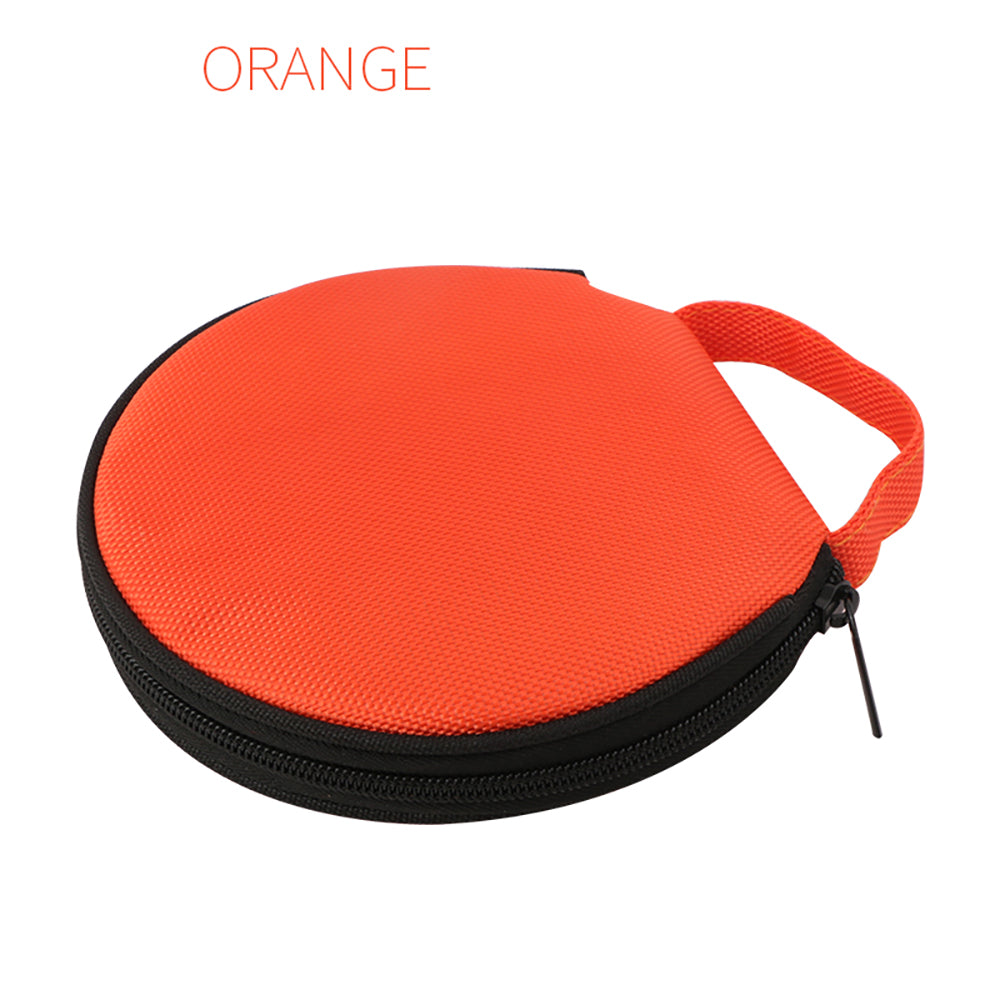 Portable CD/DVD Case Holder – 20 Disc Capacity Oxford Fabric Storage Wallet for Car, Home & Travel