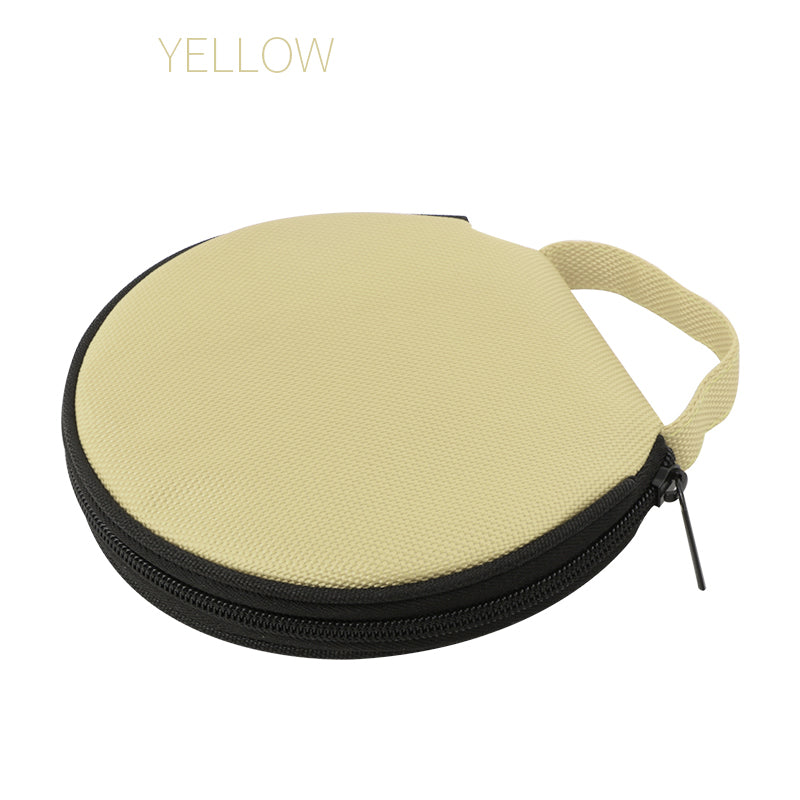 Portable CD/DVD Case Holder – 20 Disc Capacity Oxford Fabric Storage Wallet for Car, Home & Travel