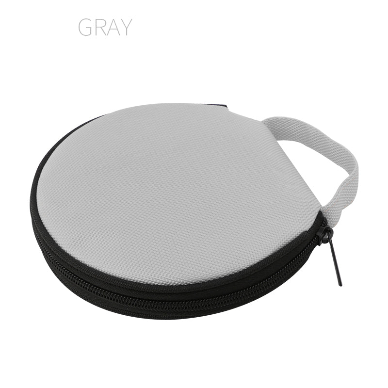 Portable CD/DVD Case Holder – 20 Disc Capacity Oxford Fabric Storage Wallet for Car, Home & Travel