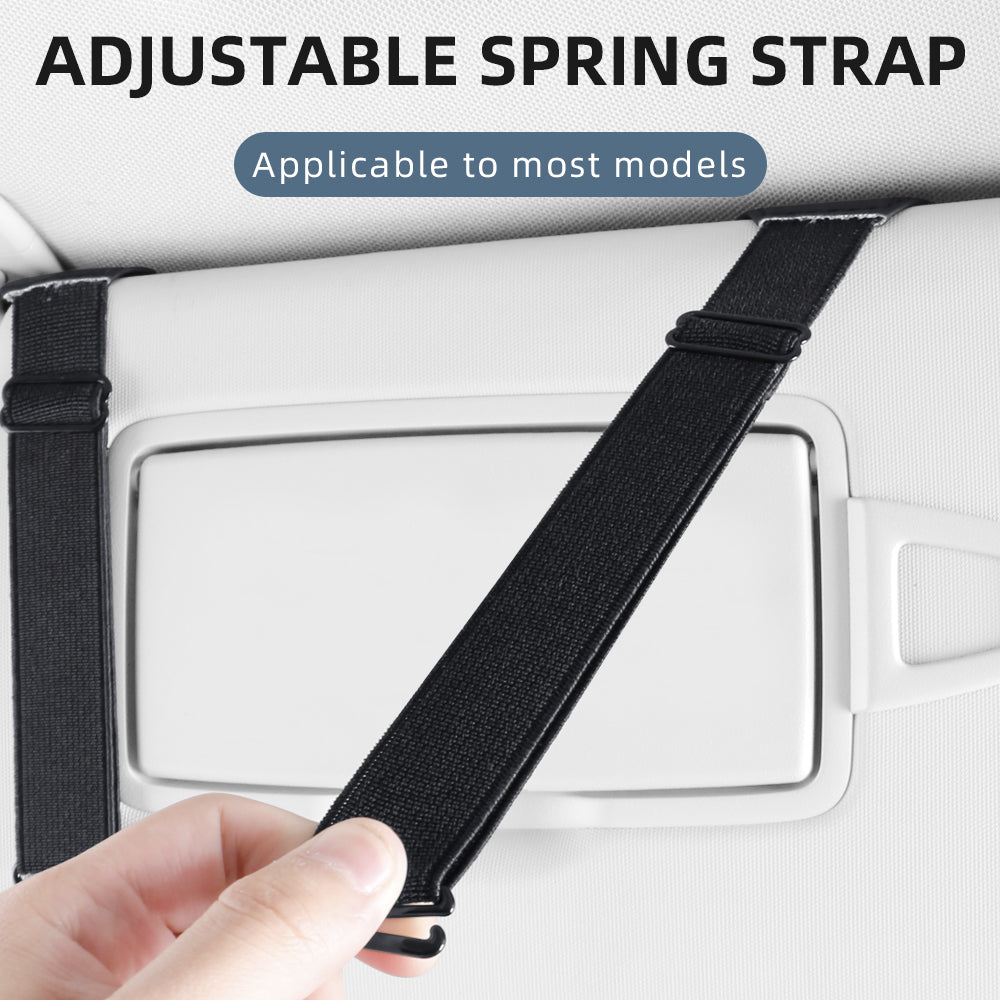 Car Sun Visor Organizer – Glasses & Card Holder for Car, Truck & SUV Interiors