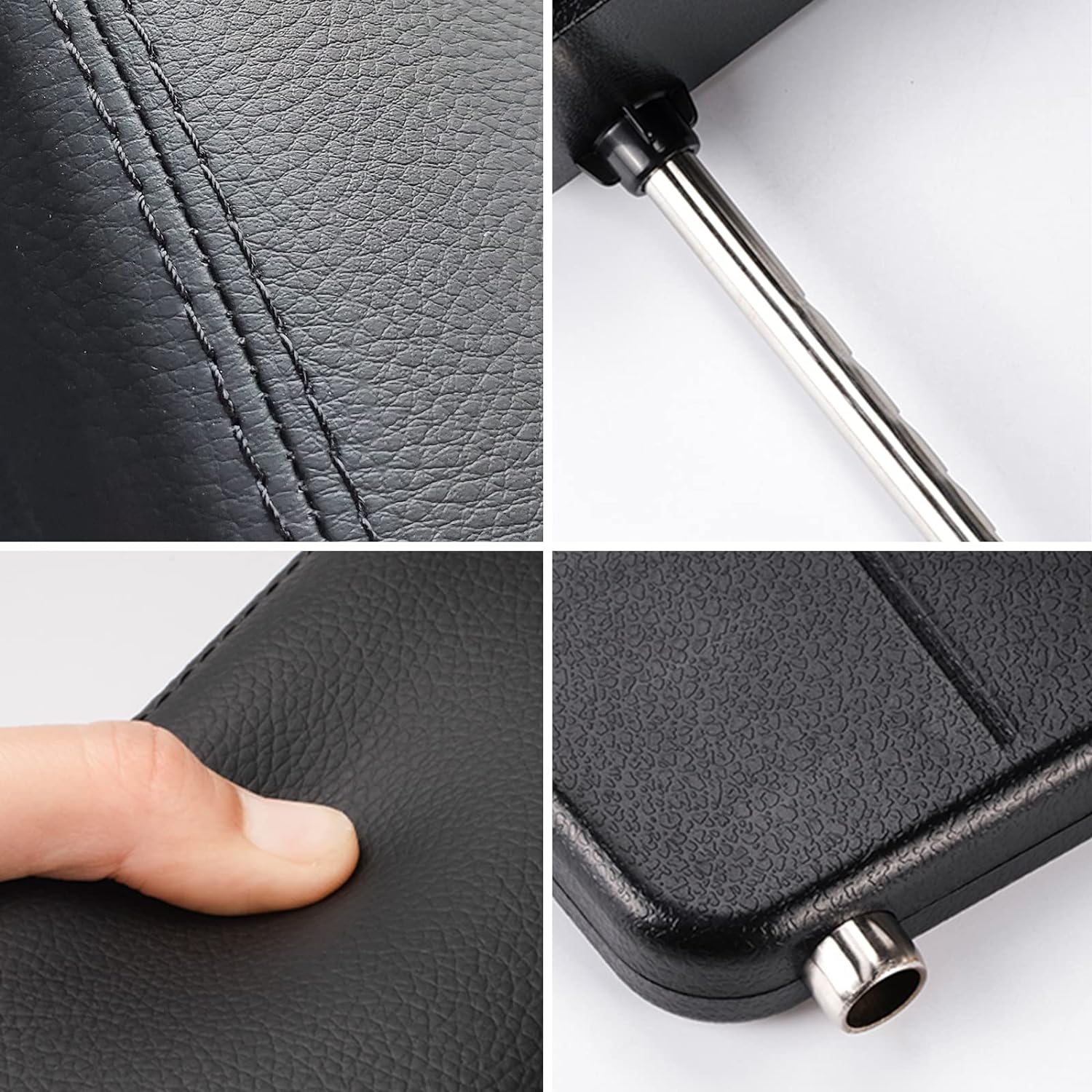 Adjustable Car Armrest Organizer Pad & Elbow Support Extender for Central Console - Universal Fit for Most Vehicles
