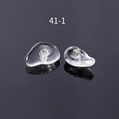 100 Pairs OOLVS Transparent Glasses Nose Pads OS-A003