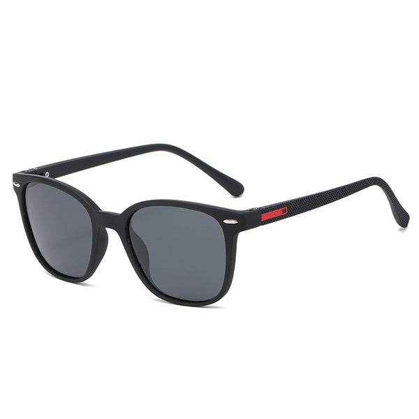 OOLVS Men's Fashion Lightweight Polarized Sunglasses Classic Retro Oval Glasses UV400 Lenses OS-M021