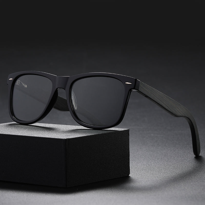 OOLVS Men's Fashion Lightweight Polarized Sunglasses Classic Retro Oval Glasses UV400 Lenses OS-M022