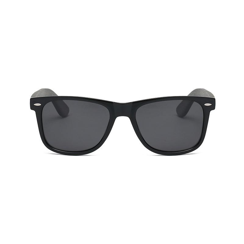 OOLVS Men's Fashion Lightweight Polarized Sunglasses Classic Retro Oval Glasses UV400 Lenses OS-M022