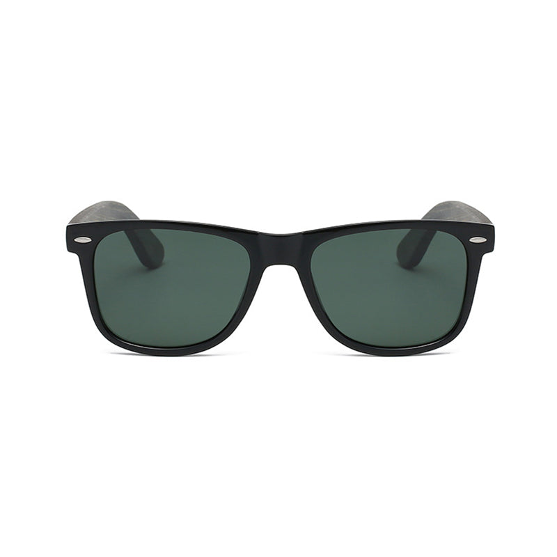 OOLVS Men's Fashion Lightweight Polarized Sunglasses Classic Retro Oval Glasses UV400 Lenses OS-M022