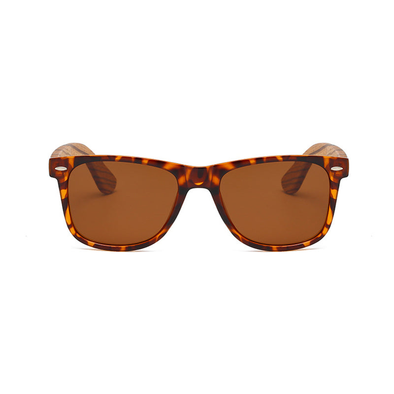 OOLVS Men's Fashion Lightweight Polarized Sunglasses Classic Retro Oval Glasses UV400 Lenses OS-M022