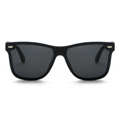 Classic Men's Polarized Sunglasses One-Piece Lens UV400 Outdoor Fishing Gafas De Sol - OOLVS MS167-3N
