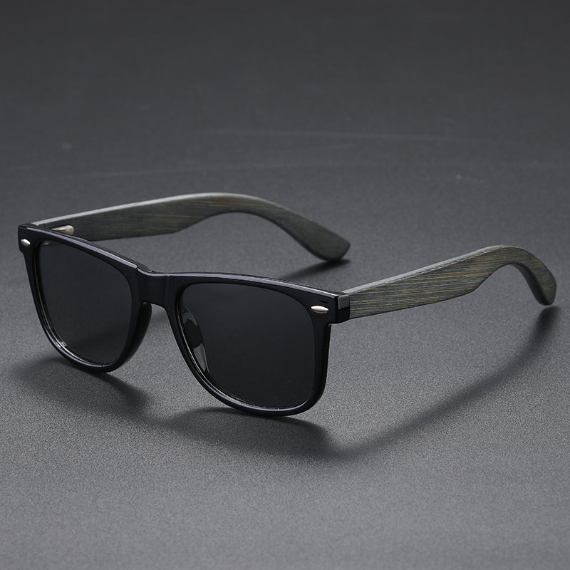 OOLVS Men's Fashion Lightweight Polarized Sunglasses Classic Retro Oval Glasses UV400 Lenses OS-M022