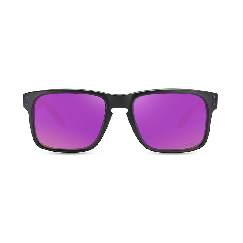 OOLVS Men Women Fashion Outdoor Sports Cycling Sunglasses Polycarbonate Full-rim Frame UV400 Polarized Lens OS9210B