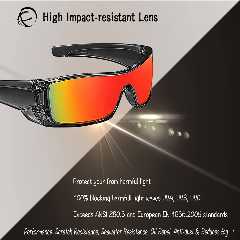 Replacement Lenses for Oakley Flak Jacket XLJ Sunglasses (Compatible Lens Only) - OOLVS Polarized Lens