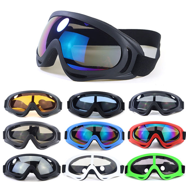 Color Professional Snow Windproof X400 UV Protection Outdoor Sports Motorcycle Cycling Goggles Anti-fog Ski Glasses Snowboard Skate Skiing Goggles OOLVS SS000-1N/4N