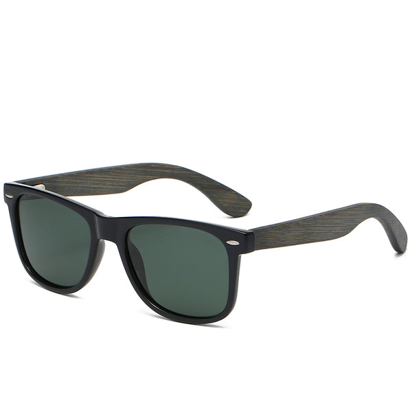 OOLVS Men's Fashion Lightweight Polarized Sunglasses Classic Retro Oval Glasses UV400 Lenses OS-M022
