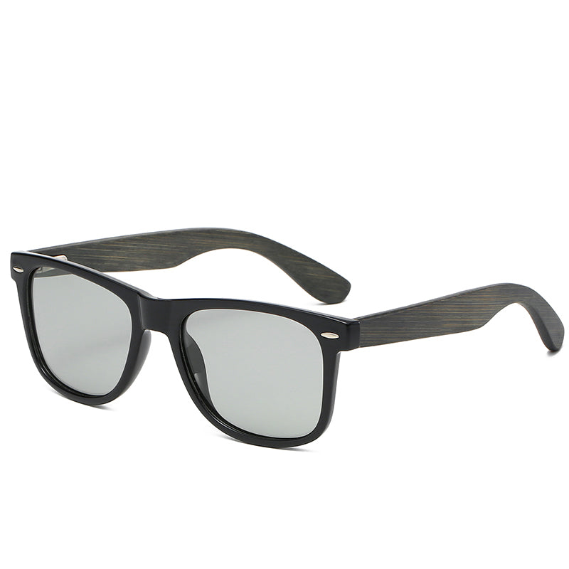 OOLVS Men's Fashion Lightweight Polarized Sunglasses Classic Retro Oval Glasses UV400 Lenses OS-M022