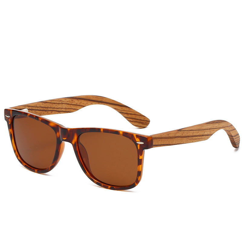 OOLVS Men's Fashion Lightweight Polarized Sunglasses Classic Retro Oval Glasses UV400 Lenses OS-M022