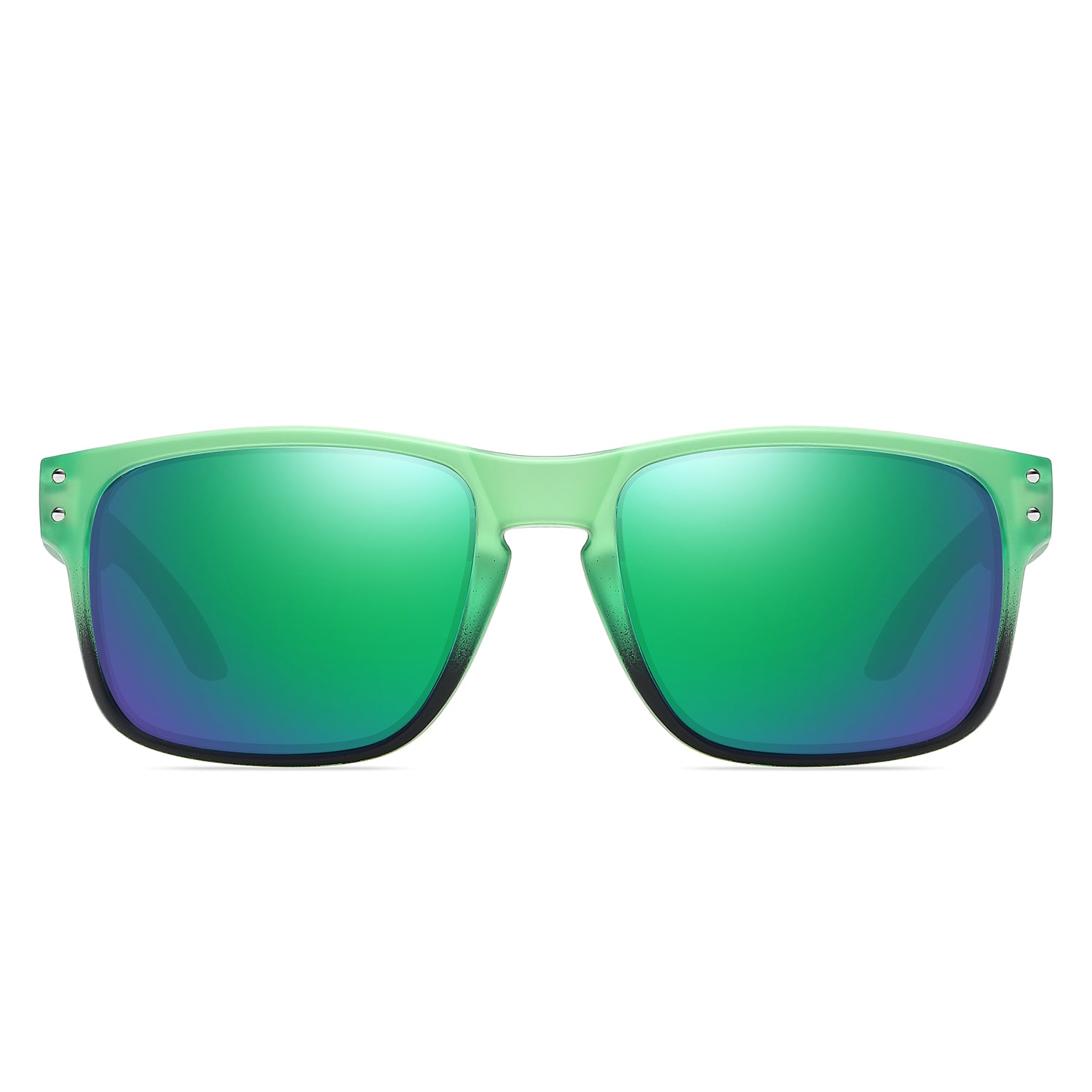 OOLVS Men Sports Polarized Sunglasses, Driving Fishing Cycling Square Sun Glasses, Protective Glasses, Classic Women Spectacles Fashion Frame Gafas De Sol