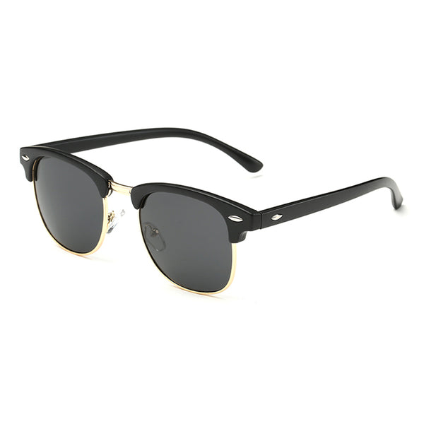 Classic Polarized Sunglasses Acetate Metal Frame UV400 Lens Vintage Driving Hiking Sun Glasses Men Women Gafas De Sol OOLVS MS171-2N/3N
