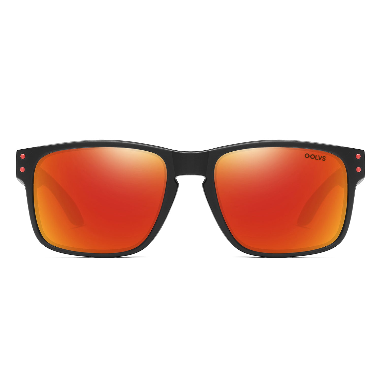 OOLVS Men Sports Polarized Sunglasses, Driving Fishing Cycling Square Sun Glasses, Protective Glasses, Classic Women Spectacles Fashion Frame Gafas De Sol