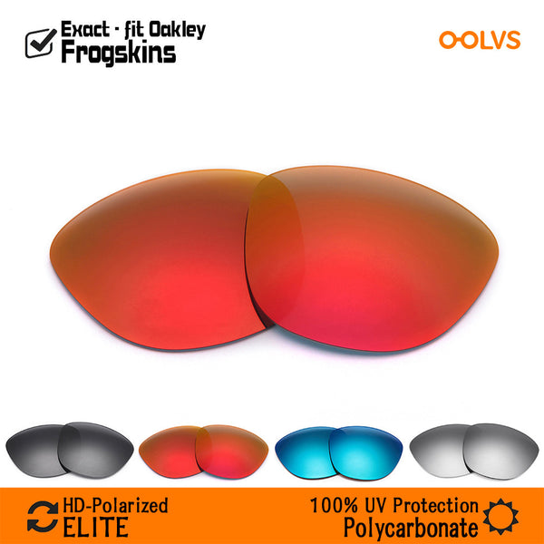Replacement Lenses for Oakley Frogskins Sunglasses (Compatible Lens Only) - OOLVS Polarized Lens