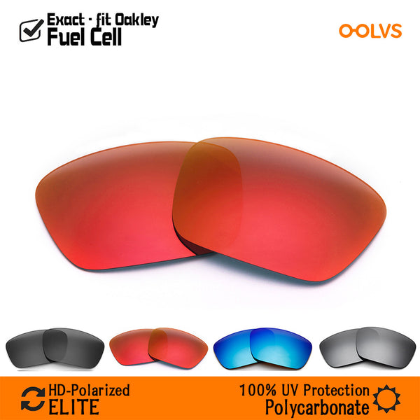 Replacement Lenses for Oakley Fuel Cell Sunglasses (Compatible Lens Only) - OOLVS Polarized Lens