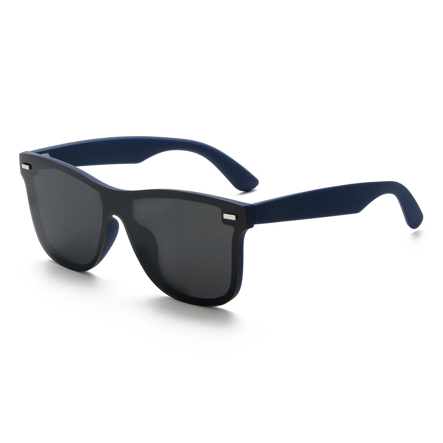 Classic Men's Polarized Sunglasses One-Piece Lens UV400 Outdoor Fishing Gafas De Sol - OOLVS MS167-3N