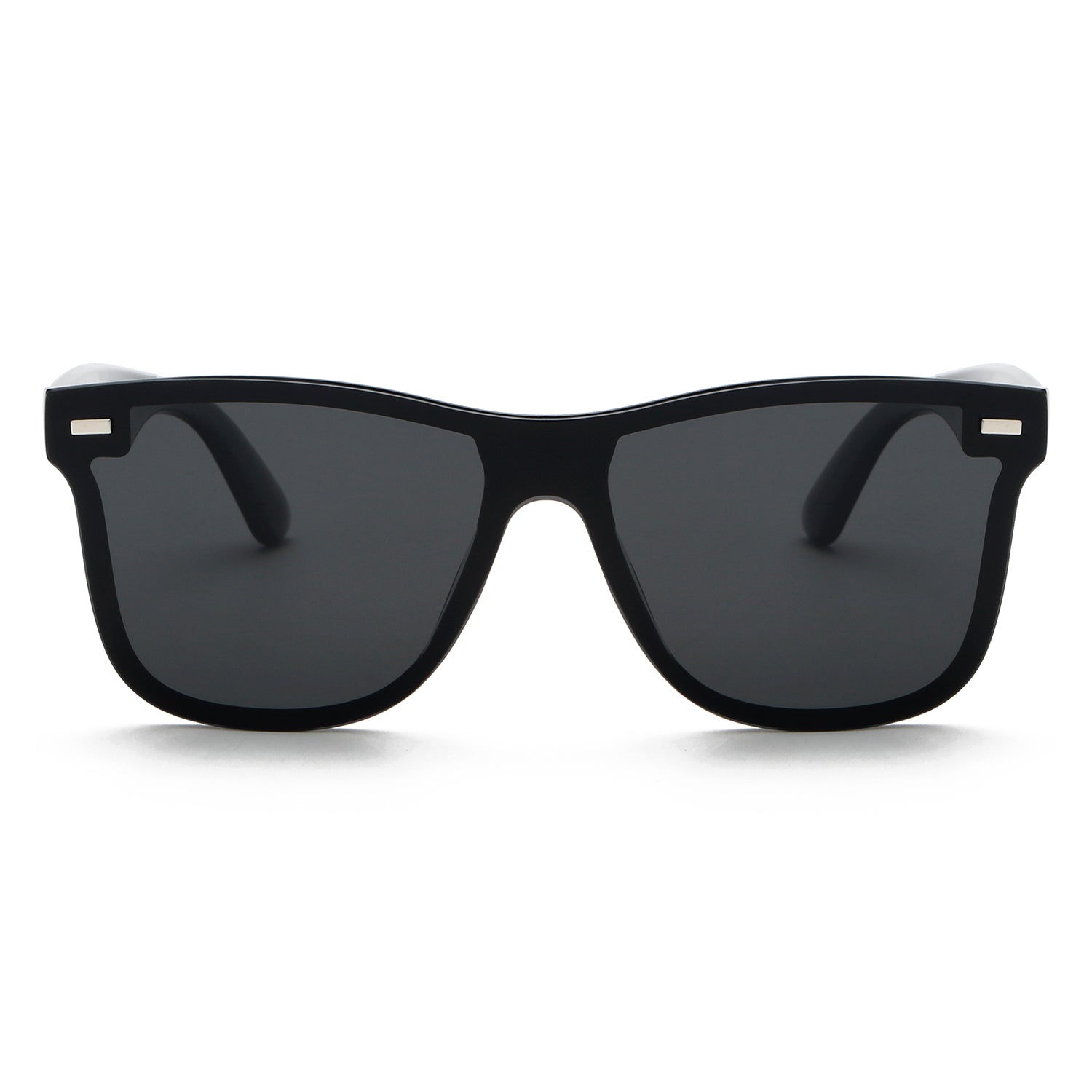 Classic Men's Polarized Sunglasses One-Piece Lens UV400 Outdoor Fishing Gafas De Sol - OOLVS MS167-3N