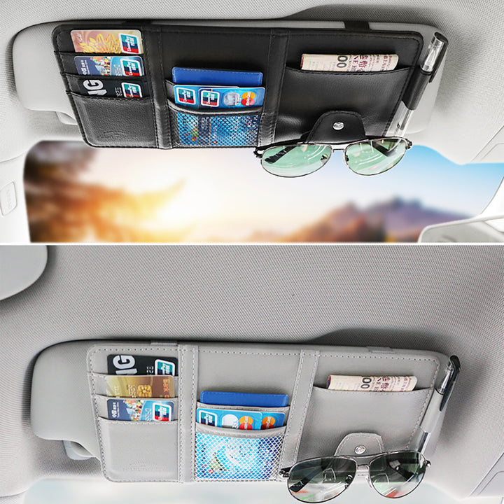 Car Sun Visor Organizer Sunglasses Holders OOLVS