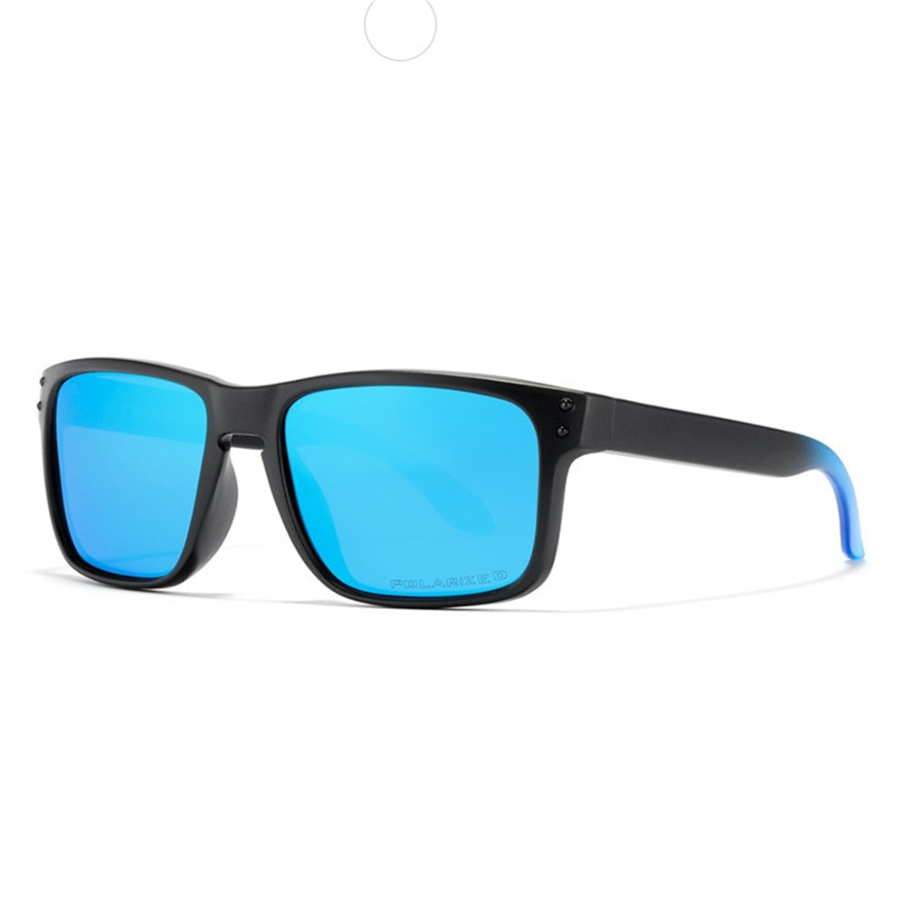 OOLVS Men Women Fashion Outdoor Sports Cycling Sunglasses Polycarbonate Full-rim Frame UV400 Polarized Lens OS9210B