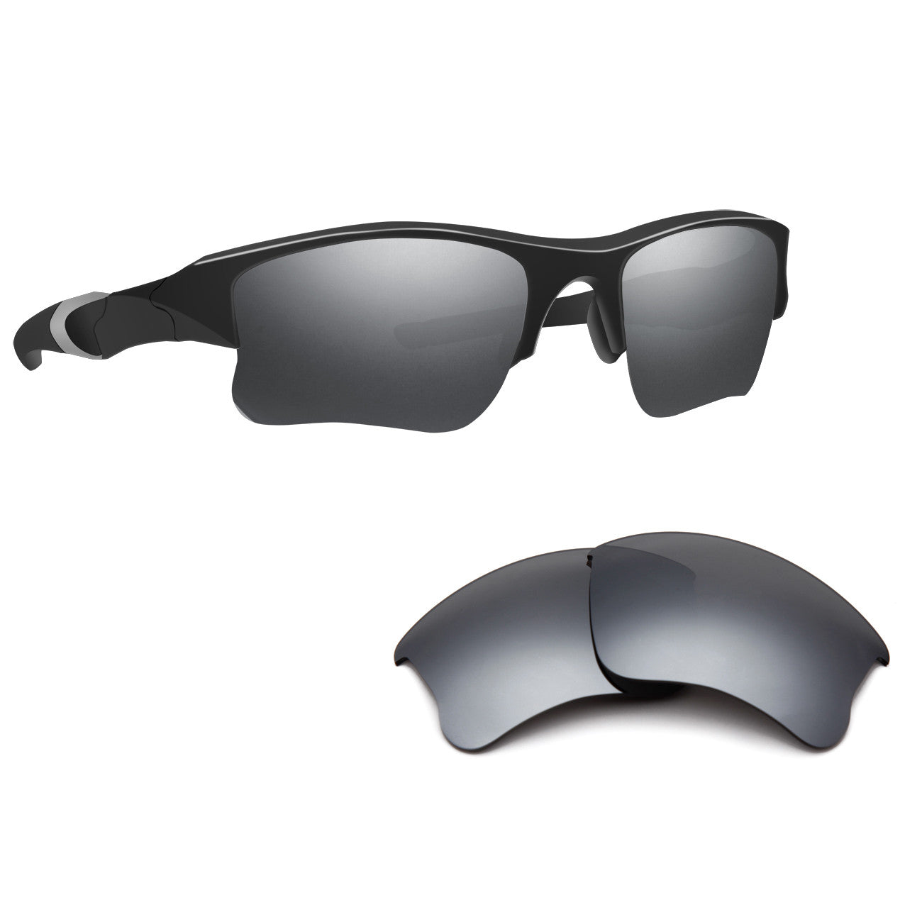 Replacement Lenses for Oakley Flak Jacket XLJ Sunglasses (Compatible Lens Only) - OOLVS Polarized Lens
