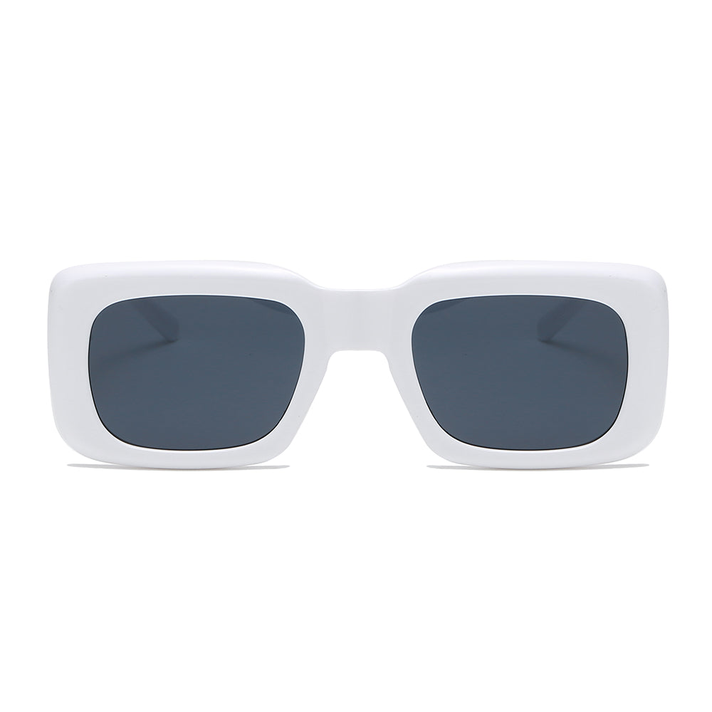 OOLVS Fashion Sunglasses For Women's Metal Frame Full-rim UV400 Polycarbonate Lens Butterfly Glasses WS112-2N
