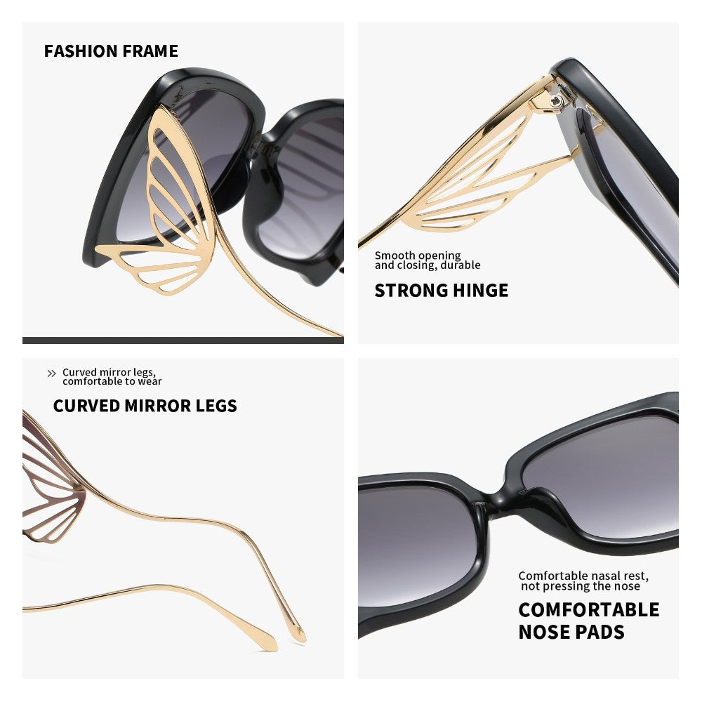 OOLVS Butterfly Sunglasses For Women's OS-W002