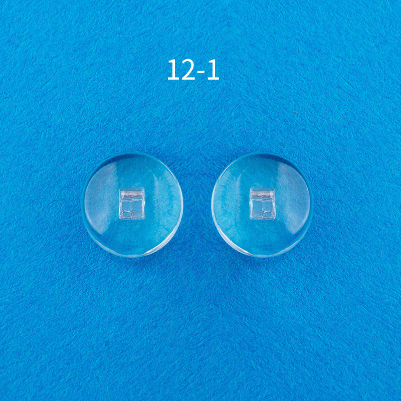 100 Pairs OOLVS Transparent Glasses Nose Pads OS-A003