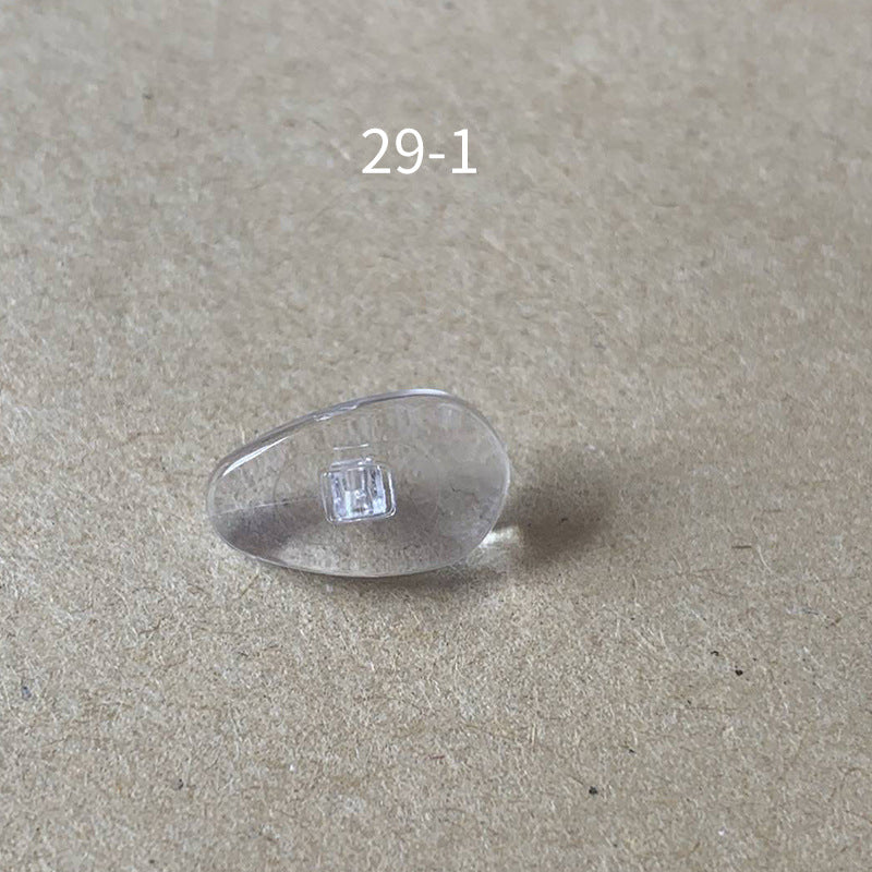 100 Pairs OOLVS Transparent Glasses Nose Pads OS-A003