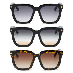 3 Pairs OOLVS Square Sunglasses For Women's OS-W004