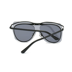 Fashion Sunglasses for Women Square Full Rim Diamond Frame UV400 Gradient Lenses Fashion Glasses - OOLVS OS9621