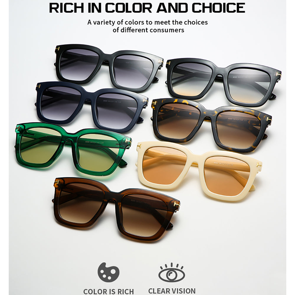 3 Pairs OOLVS Square Sunglasses For Women's OS-W004